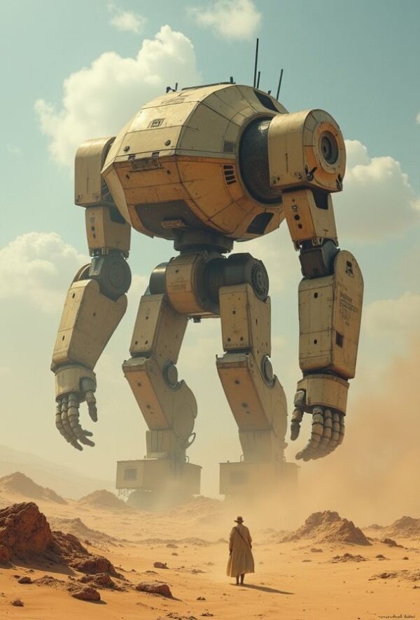 Sand-Buried Titan of the Wasteland