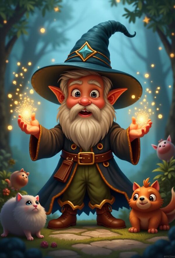 Little Wizard and Enchanted Spells