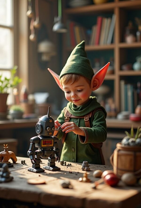 Elf’s Magical Robot Workshop