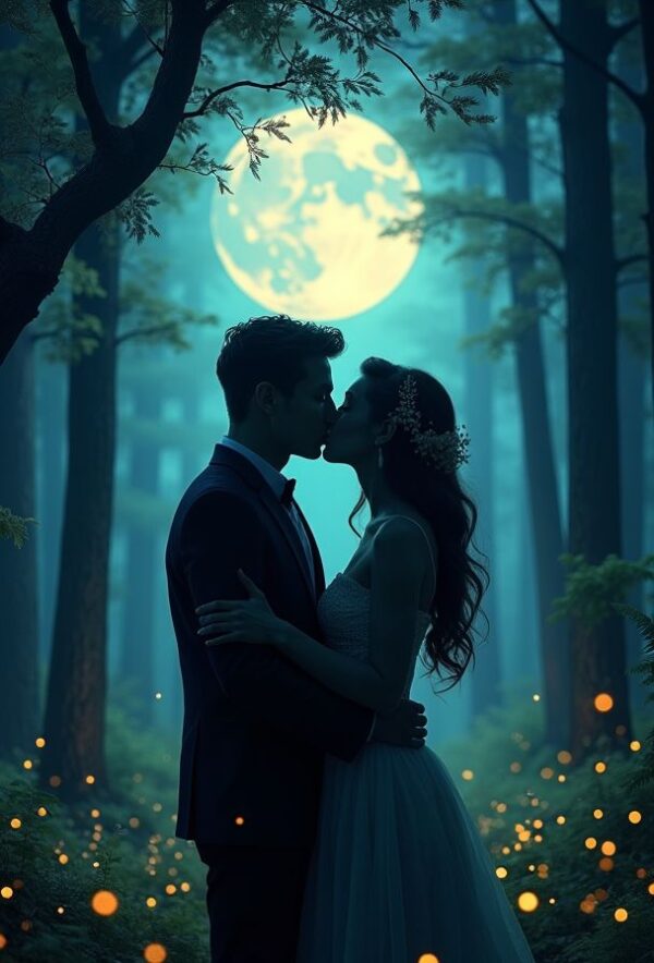 Moonlit Firefly Whispers