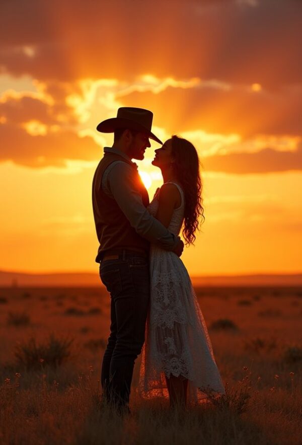 Cowboy Sunset Surrender