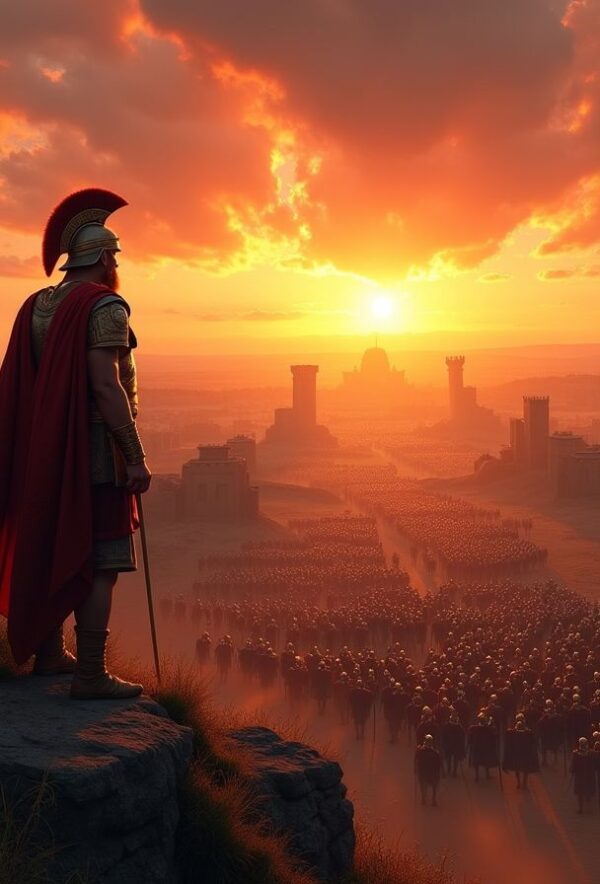 Sunset Over the Roman Legions