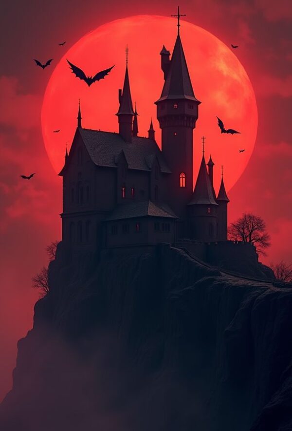 Castle of Crimson Shadows