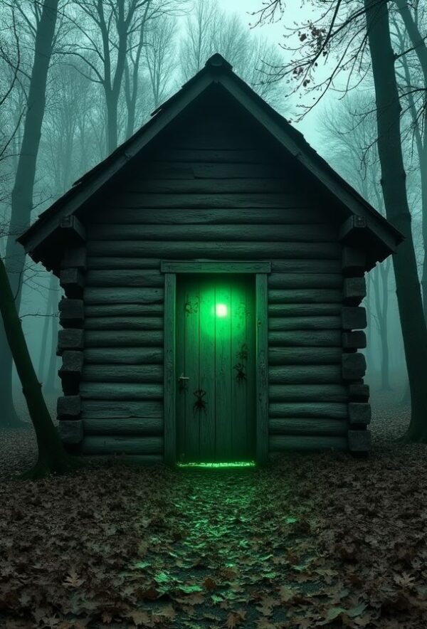 The Cabin’s Green Glow