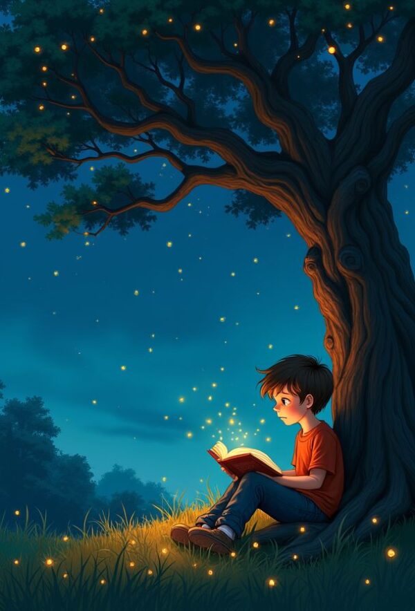 Fireflies and the Storyteller’s Tree