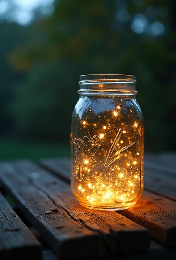 Fireflies in a Cracked Jar