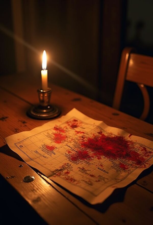 Blood-Stained Map