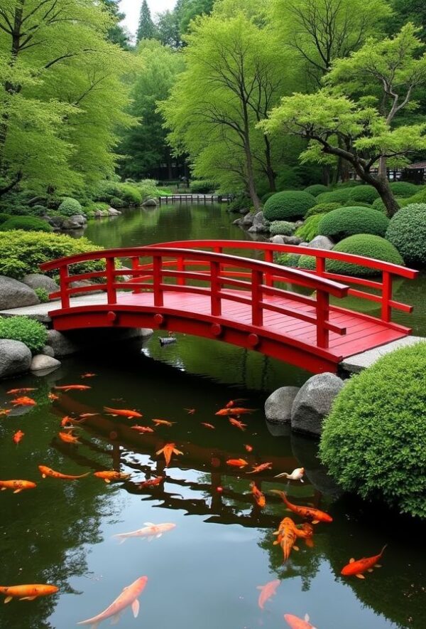 Bridge Over Pond of Tranquility