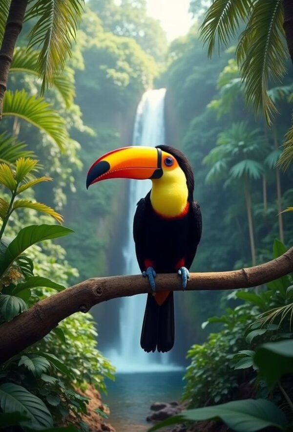 Tropical Haven with Toucan’s Call