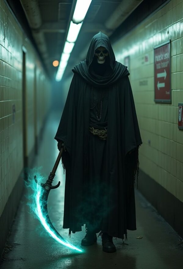 Reaper’s Glow in the Subway Depths