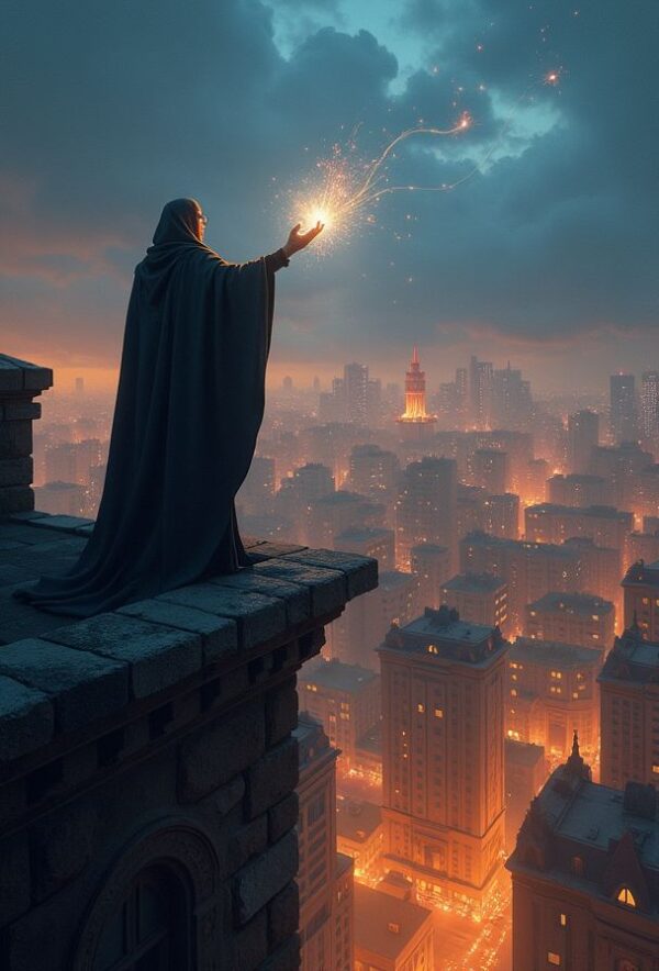 City Aglow With Sorcerous Power