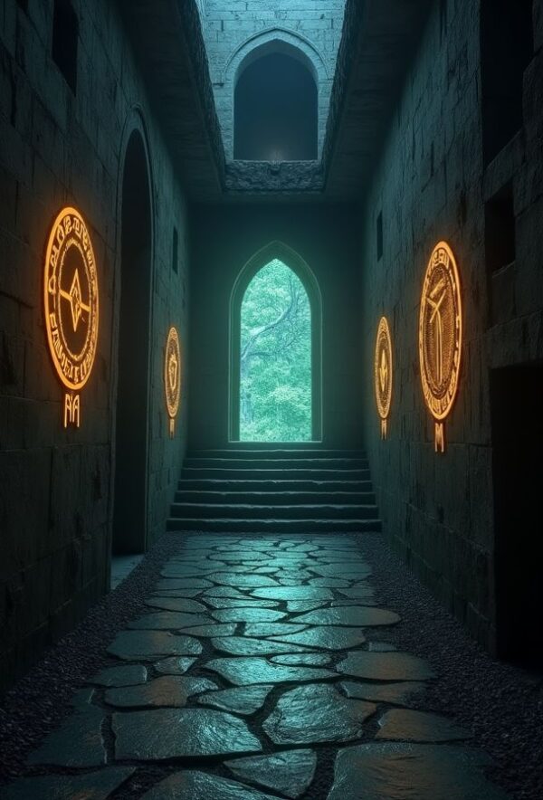 Portal End of the Glowing Alley