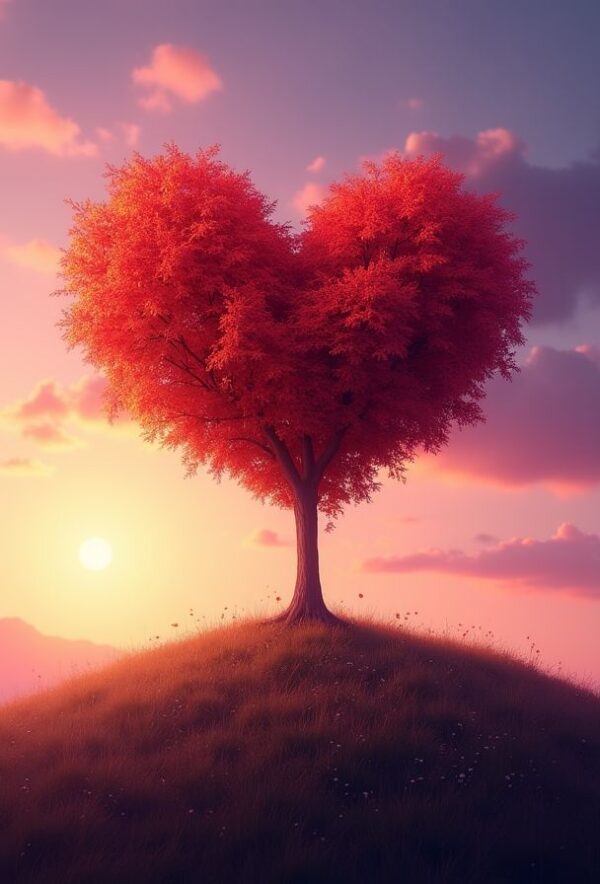 Heart of the Sunset Tree