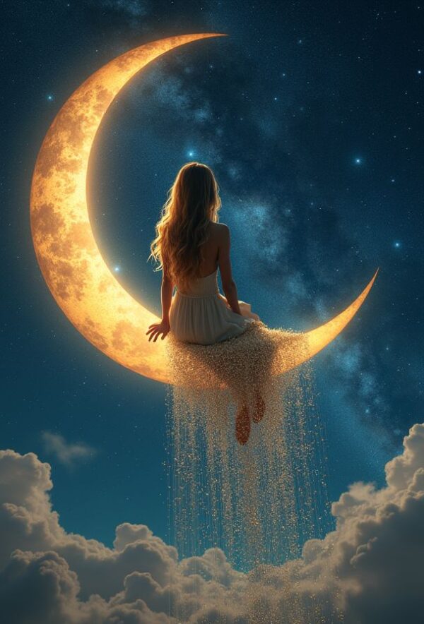 Starlit Dreams of the Moon