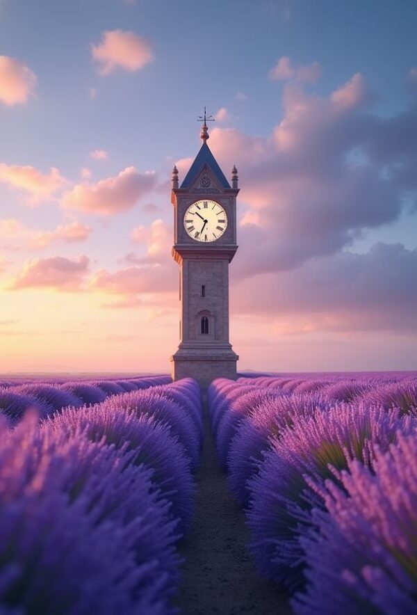 Lavender Sky and Timeless Verse