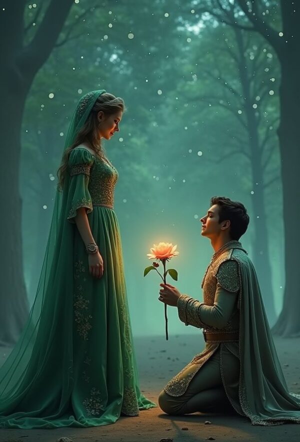 Beneath the Starlit Rose of Destiny