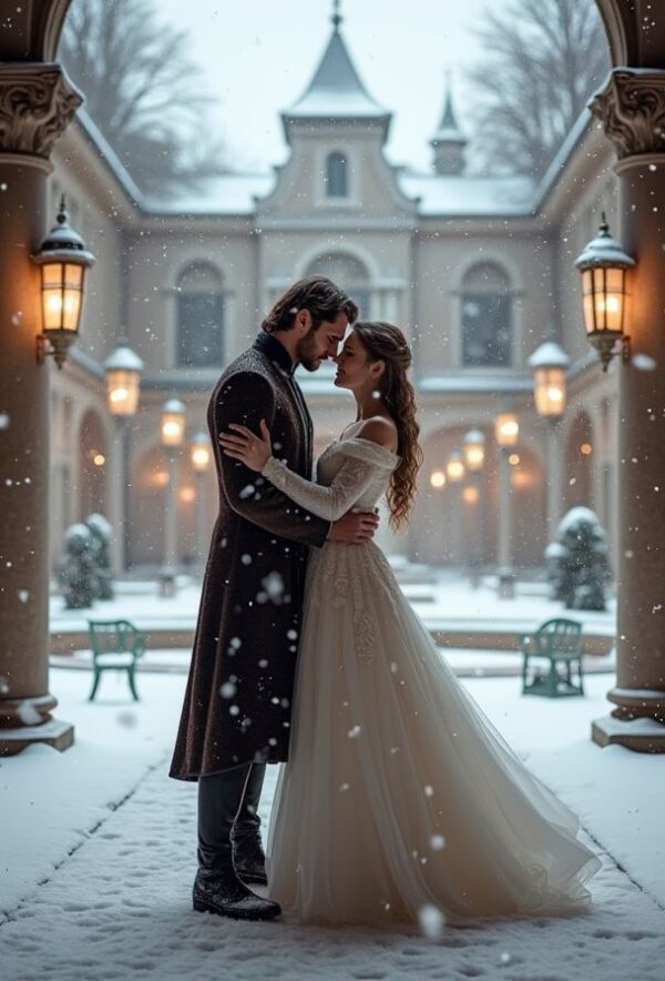 Snowbound Dance in the Palace Courtyard