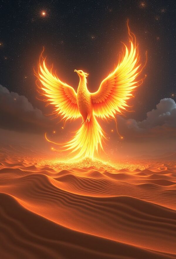 Phoenix of Sand and Surreal Constellations