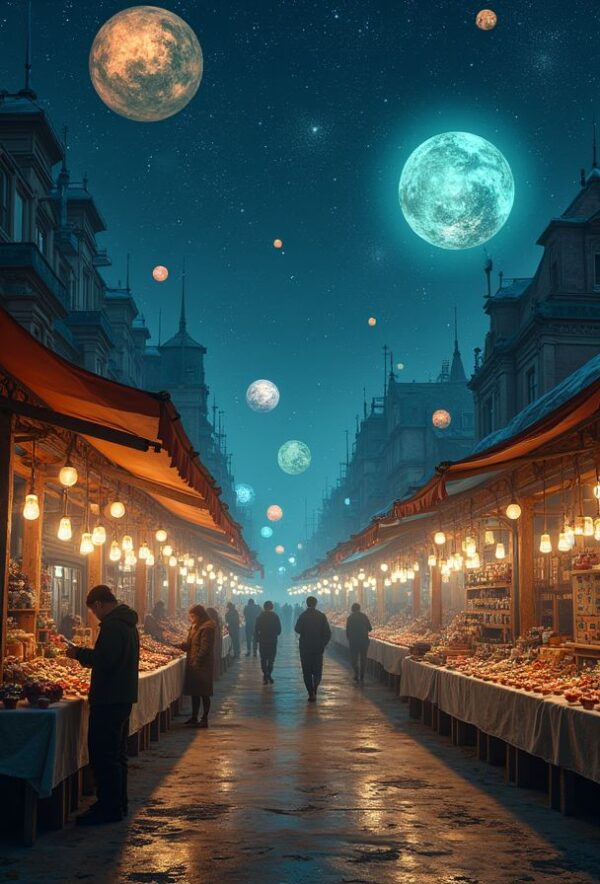 Memory Orbs in the Celestial Market