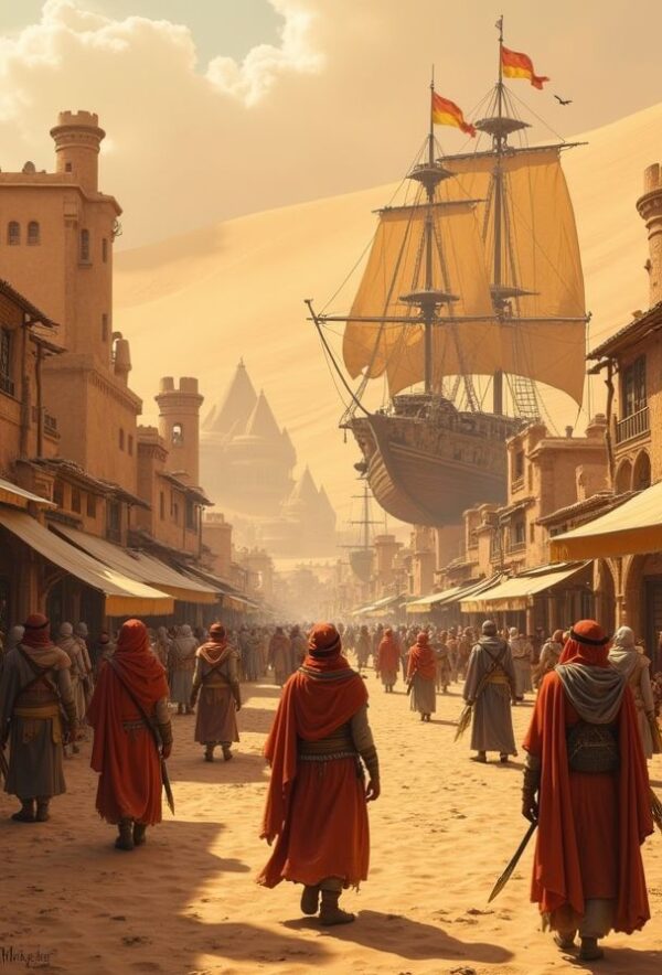 Dunes of Gold: The Floating Bazaar