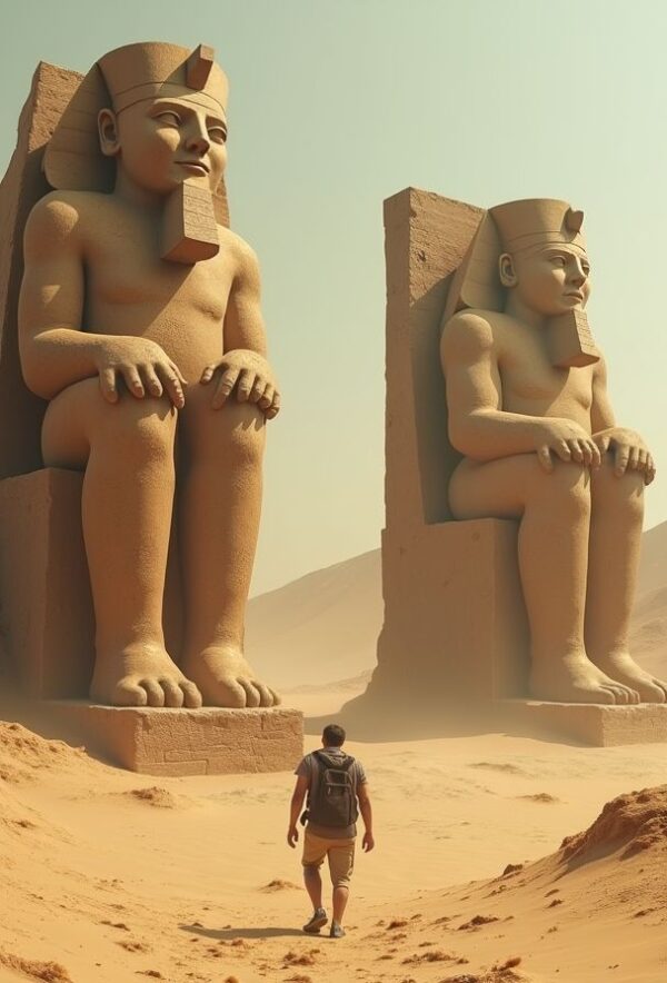 Statues in the Sands of Time