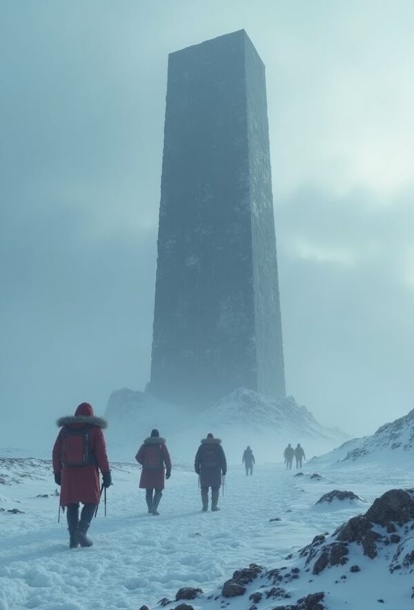 Monolith in the Frozen Abyss